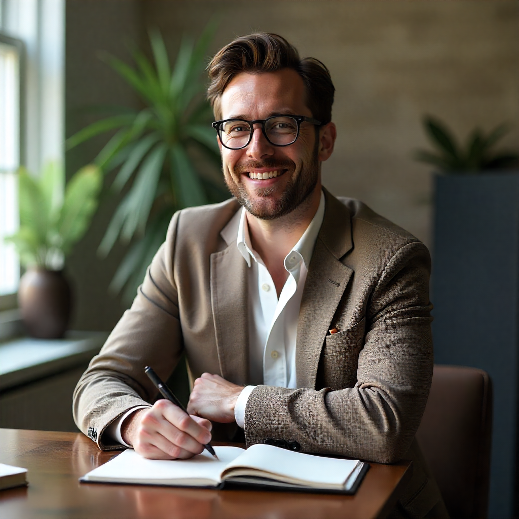 Corporate branding photography for Sydney entrepreneur